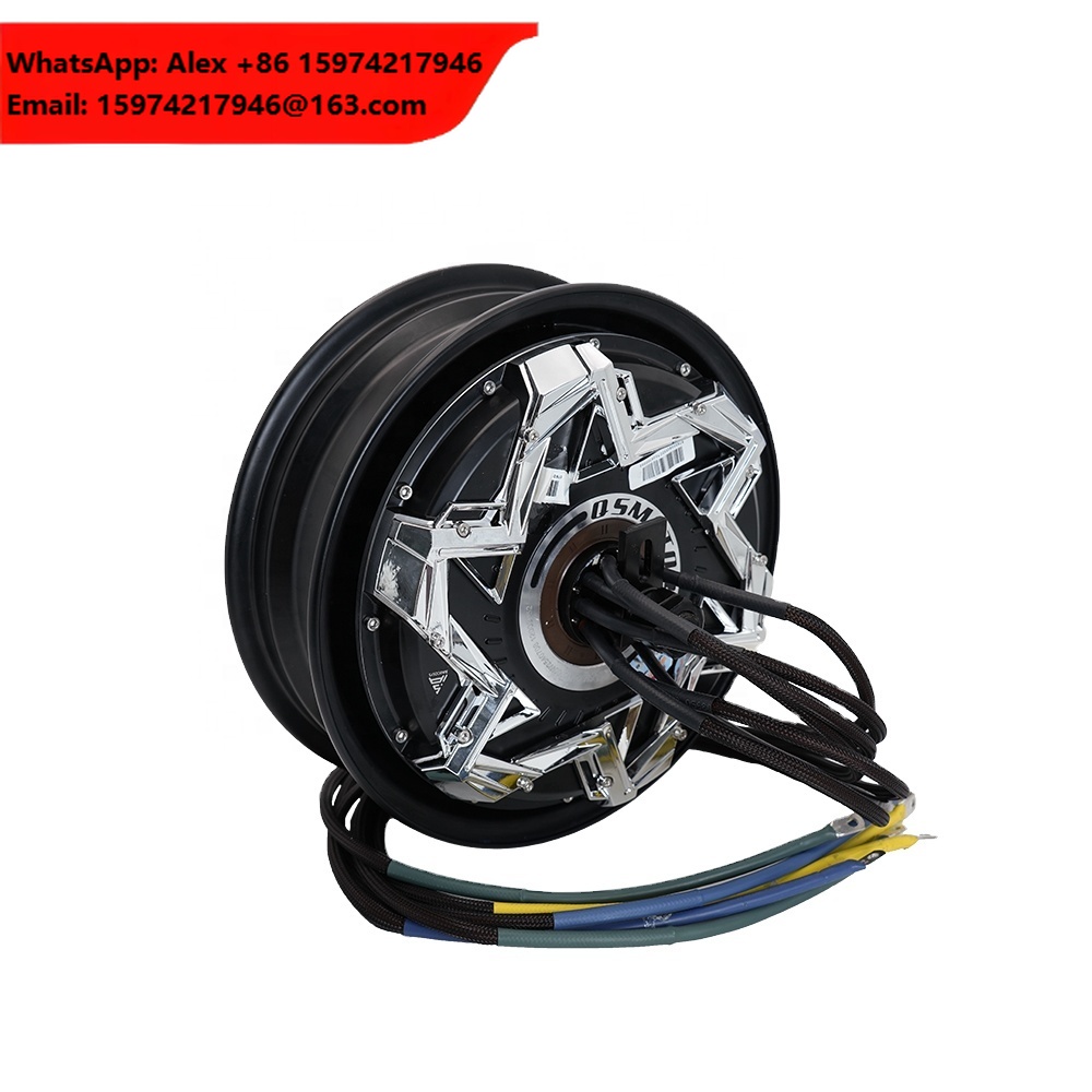 12000W Electric Motorcycle Hub Motor - QS Motor 12x3.5 İnç QS260 70H