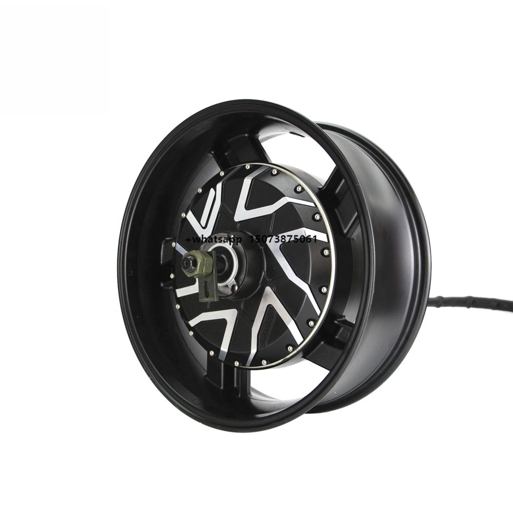 12000W Electric Motorcycle Hub Motor - QSMOTOR 17X6.0 İnç 273 12000W V4