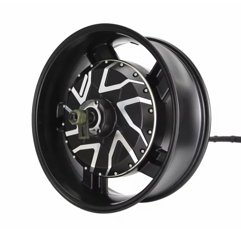 12000W Electric Motorcycle Hub Motor - QS Motor 12000W 17X6.0 inç V412KW