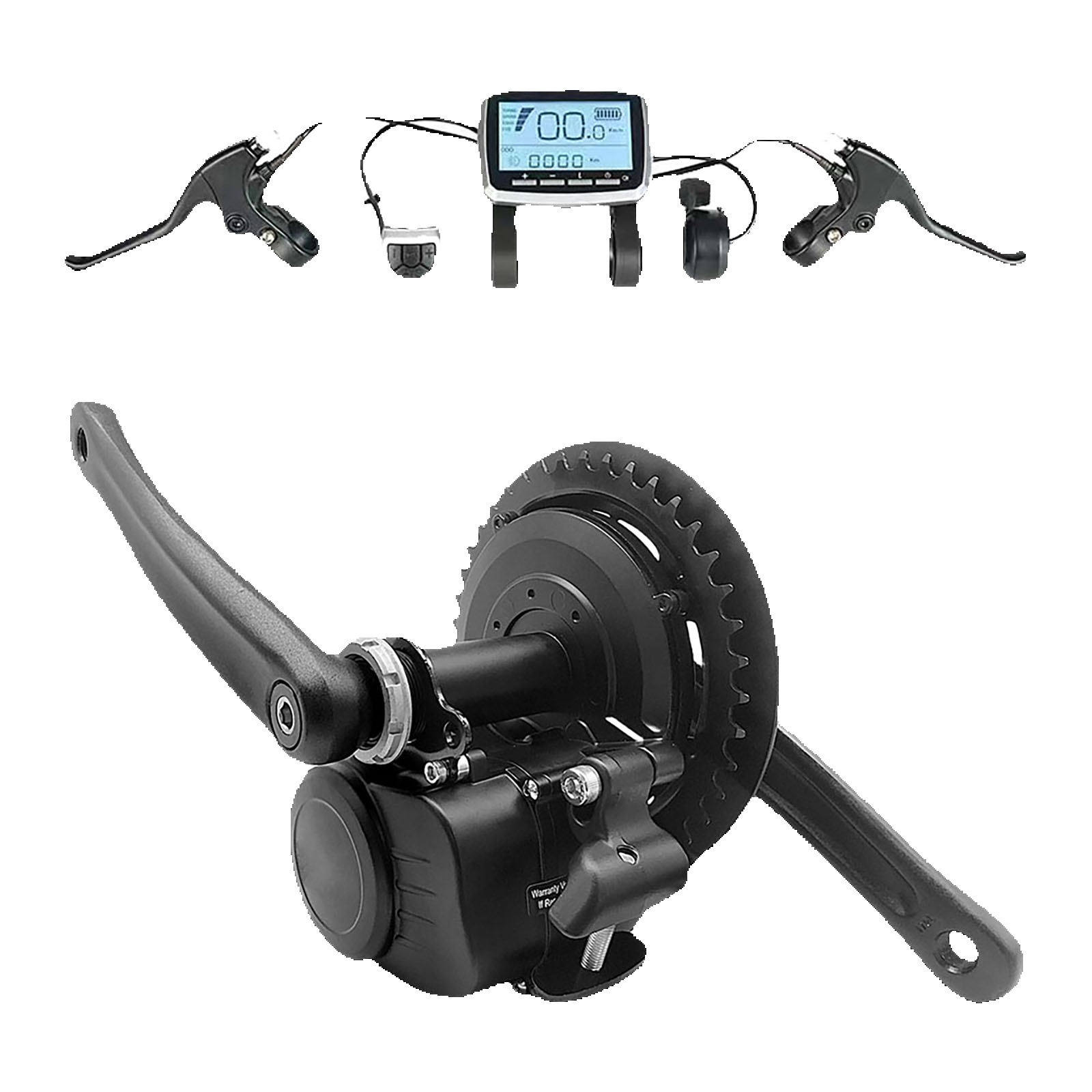 Yeni Sürüm Tongsheng 48V 500W  - Torque Sensor Mid Drive Motor Kit incelemesi ve fiyatı