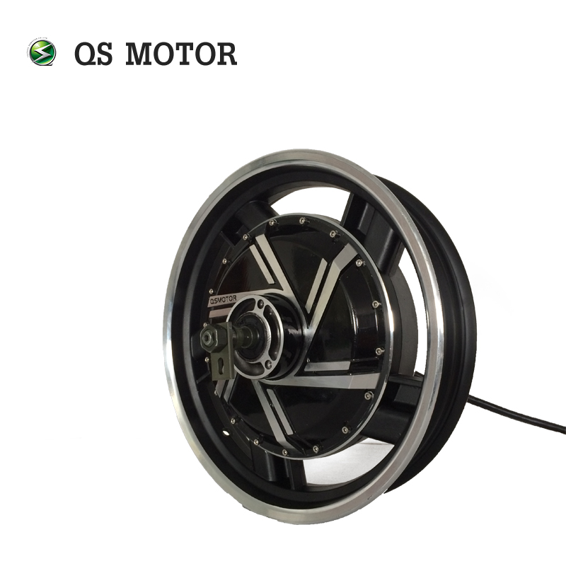 QSMOTOR QS273 17 inç 3000W V3  - 17 Inch Motorcycle Rim Hub Motor 72V incelemesi ve fiyatı