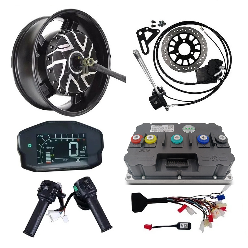 Elektrikli Motosiklet Göbek Mo - 12000W Electric Motorcycle Hub Motor incelemesi ve fiyatı
